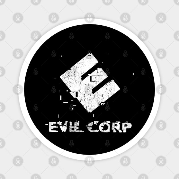 evil corp mr robot Magnet by Ria_Monte